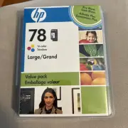 HP 78 Tricolor Ink Cartridge Printer Inkjet Large / Grand EXP: Date AUG 2010