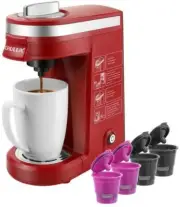 Single Serve Coffee Maker K Cup Machine Pod Size Compact Brewer Pot 12 Oz New