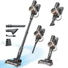 Cordless Vacuum Cleaner, 48kPA/190AW Powerful Suction, Max 60min Runtime, 400...