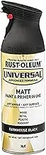 Rust-Oleum Universal Matt Farmhouse Black - Spraypaint 340g