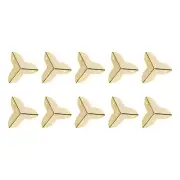 20Pcs Box Corner Protectors Decorative(22mm/0.87") Metal Wood Case Edge Guard