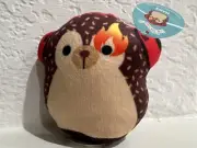 NWT 2023 McDonald’s Squishmallows HANS The HEDGEHOG Happy Meal Toy Plush