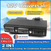 Under Dash AC Evaporator Underdash A/C Air Conditioner 2 IN 1 Cool + Heat 12V US (for: Peugeot)
