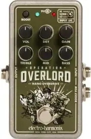 New ELECTRO-HARMONIX Nano Operation Overlord Effector From Japan