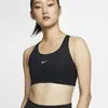 NIKE Swoosh 女裝 運動內衣 中度支撐 可拆襯墊 飛輪 跑步 健身 有氧 黑【運動世界】BV3637-010