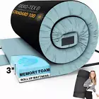 Matrix Comfort-Cell Memory Foam Camping Mattress Pad, Certipur-Us Roll up Mattre