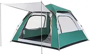 Dome Tents Automatic Instant Pop-up Tent with 2 Door, Windproof and Rainproof and Breathable for Outdoor Camping Hiking