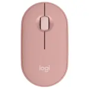 Logitech M350s Pebble Wireless Mouse Rose
