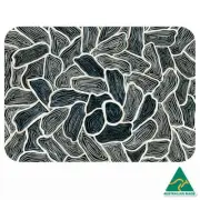 Aboriginal Artwork Black and White | Mousepad / Placemat