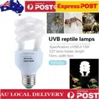 Heat Emitter Light UVA+UVB Lamp Bulb 13W for Pet Reptile Tortoise Heater