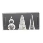 3.93" DIY3-in-1 Incense Cone Mould Acrylic Transparent Incense Cone Making Tool