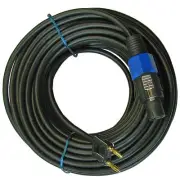 50 FT FOOT SPEAKON COMPATIBLE TO DUAL 2 BANANA 14 GA GAUGE PA DJ SPEAKER CABLE