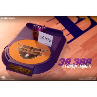 (預購) ENTERBAY: 1/6 NBA 雷霸龍•詹姆士 LeBron James -2023年總得分紀錄版