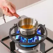 Portable Stove Rack Cast Iron Milk Pot Holder Coffee Maker Shelf Range