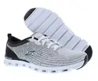 Skechers Glide Step Head Start Womens Shoes Size 5, Color: White/Black