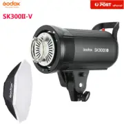Godox SK300IIV Studio Flash Strobe with LED Modeling Lamp + 95cm Bowens Softbox