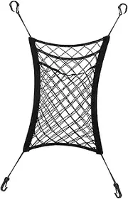 OSOLADY Car Storage Netting Seat Back Net Headrest Bag Seat Organizer Car Interior Hanging Mesh