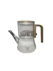 HG 760ml Magnetic Glass Teapot Water Separation Clear Teapot New