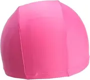 ibasenice Polyester Swim Cap for Women Flower Pattern Comfortable Fit Water Sport Hat Head Protection
