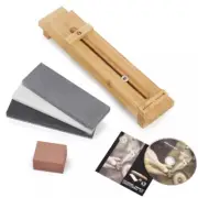 Bob Kramer J.A. HENCKELS Zwilling Sink Bridge Water Stone Sharpening 6 Pc. Kit