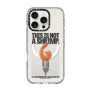 iPhone 16 Pro Clear Case MagSafe Compatible THIS IS NOT A SHRIMP by Okiden
