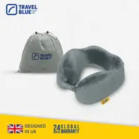 在飛比找蝦皮商城優惠-【Travel Blue 藍旅】 寧靜頸枕+通用收納袋套組