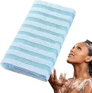 Body Scrub Towel | Scrub Back Washcloth Towel | Body and Back Pull Strap Washcloth with Good Flexibility for Women Men Adults,