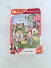 American Girl Mega Construx Saige's Picnic • Brick Building Playset - SEALED BOX