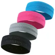 Men Women Sports Elastic Headband Fitness Sweatband Yoga Gym Running Hairband US