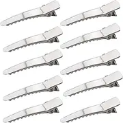 TRIXES Alligator Hair Clips X 50 - Crocodile Clips Hair - 45mm - Ideal for Crafts and Other Hair Accessories