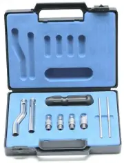 Burgess Wolf Tooth Extractor Stainless Steel Set of 9-Pcs With Black Plastic Box