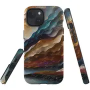 For iPhone 15 Plus Tough Protective Cover, Magic Mountain River