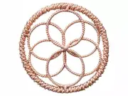 Tensorring 6 Lotus of Life Sacred Cubit 144MHz Lost Cubit 177MHz