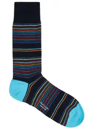 Paul Smith Elton Striped Stretch-cotton Socks - Multicoloured - One Size ONE SIZE