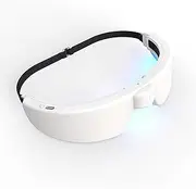 Lukirch Light Therapy Glasses, Portable & Wearable UV-Free Blue Light Therapy Lamp, Natural Relief for Good Sleep, Happy Mood, Boost Energy and Jet Lag (Glasses-II)