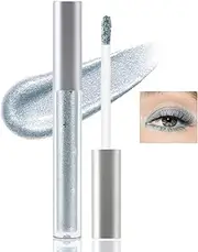 Liquid Glitter Eyeshadow, Pigmented Eye Highlighter for Shimmer Eye Makeup, Long Lasting Eye Shadow for Women