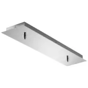 Oxygen Lighting 2 Light Canopy Kit Pendant, Polished Chrome - 3-8-7214