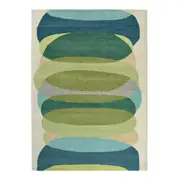 Harlequin Elliptic Rug Emerald - 280 x 200cm