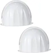 CIYODO 2pcs Weatherproof Security Camera Cover Outdoor Protective Shield for Monitors Simple Design Durable Easy to Install Protects Against Rain Sun and Debris