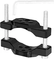Lesunbak Motorcycle Spotlight Bracket - Headlight Pole Aluminum Alloy Motorcycle Mounting Clamp | Fog Light Mount Versatile Spotlight Bar Mounting Clamp for Touring Motorcycles