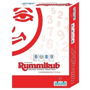 Rummikub 拉密－數字磚塊牌Cardboard Lite外出型簡易版 桌遊【金石堂】