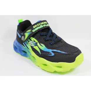 (D8) SKECHERS男童 童鞋 兒童運動鞋  THERMO-FLASH 燈鞋 400103LBBLM