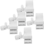 SUPVOX 5pcs Microphone Clip Holders Mic Stand Clamp for Easy Installation Portability Compatible with Mics for Recording Live Streaming More