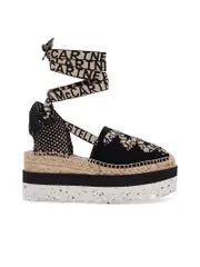 Stella Mccartney Gaia Wedge Espadrilles