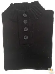 Mens Knit Jumper Pullover Sweater Knitted Casual Stretch Warm Winter