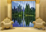 3D Landscape 35 Blockout Photo Curtain Printing Curtains Drapes Fabric Window AU