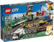 LEGO City 60198 Cargo Train Set Battery Powered Engine