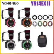 YONGNUO YN14EX II TTL LED Macro Ring Light Speedlite Double Lamp Flash for Canon