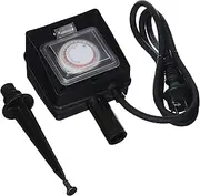 UNITEC 44206 Ground Spike with Double Socket and Mechanical Timer
