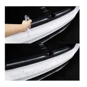 Transparent no logo Rear bumper protector for Toyota Crown Estate 35 series 16th